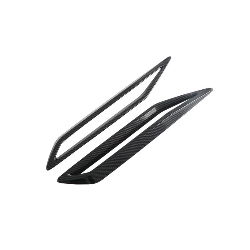 2pcs Rear Fog Light Cover for Jaecoo J7 2025 Car External Decorative Frame Styling Stickers Auto Parts Accessory