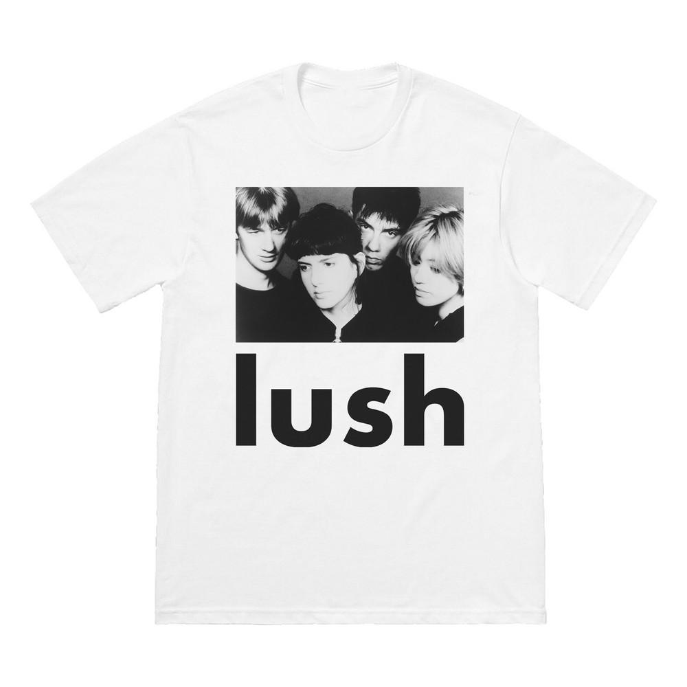 NEW Lush Band Gift For Fans T Shirt All Size Cotton White EN941