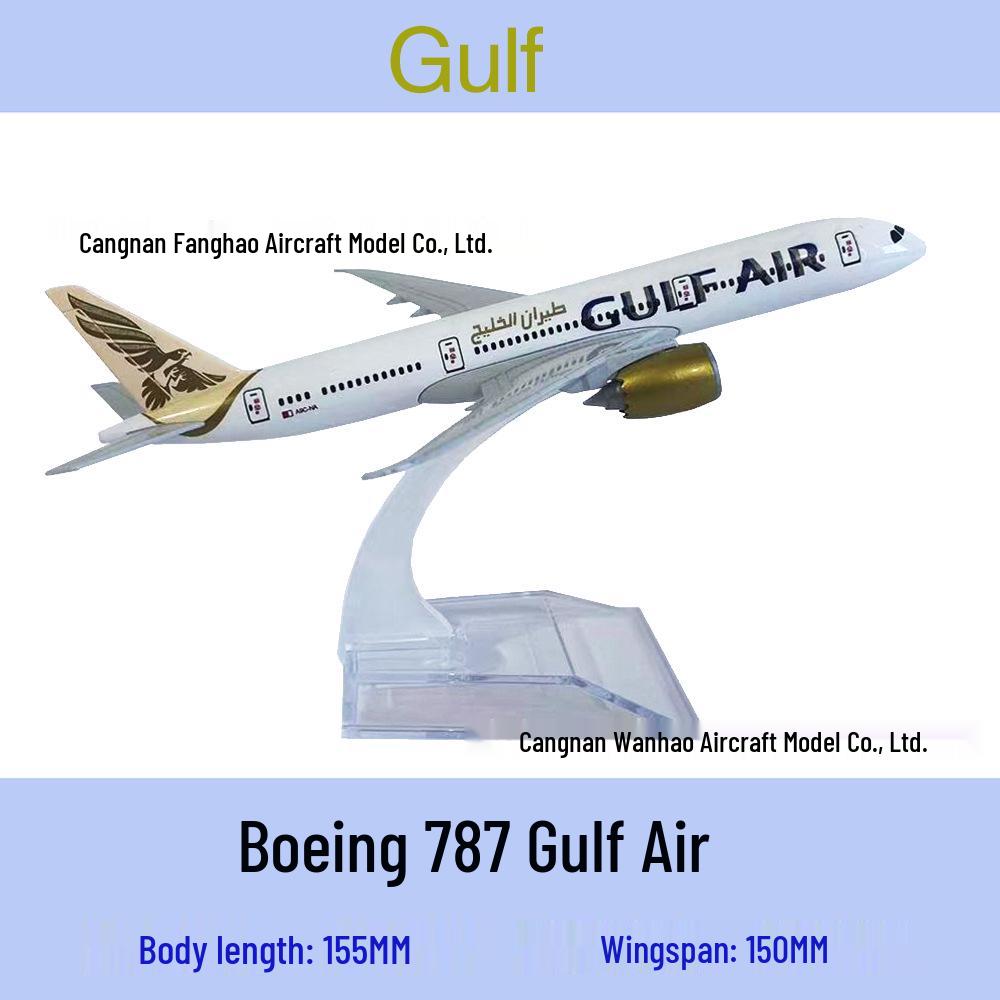 China Southern, Hainan, LATAM Airlines B787 16cm Metal Model Airplane Gift Collection.