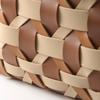 Woven Basket with Handles Handwoven Storage Rectangular Laundry Hamper for