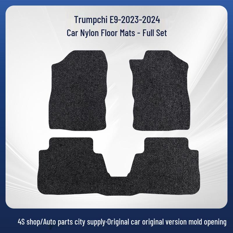 Nylon Trunk and Floor Mats for Trumpchi E9 2023-2024 Models