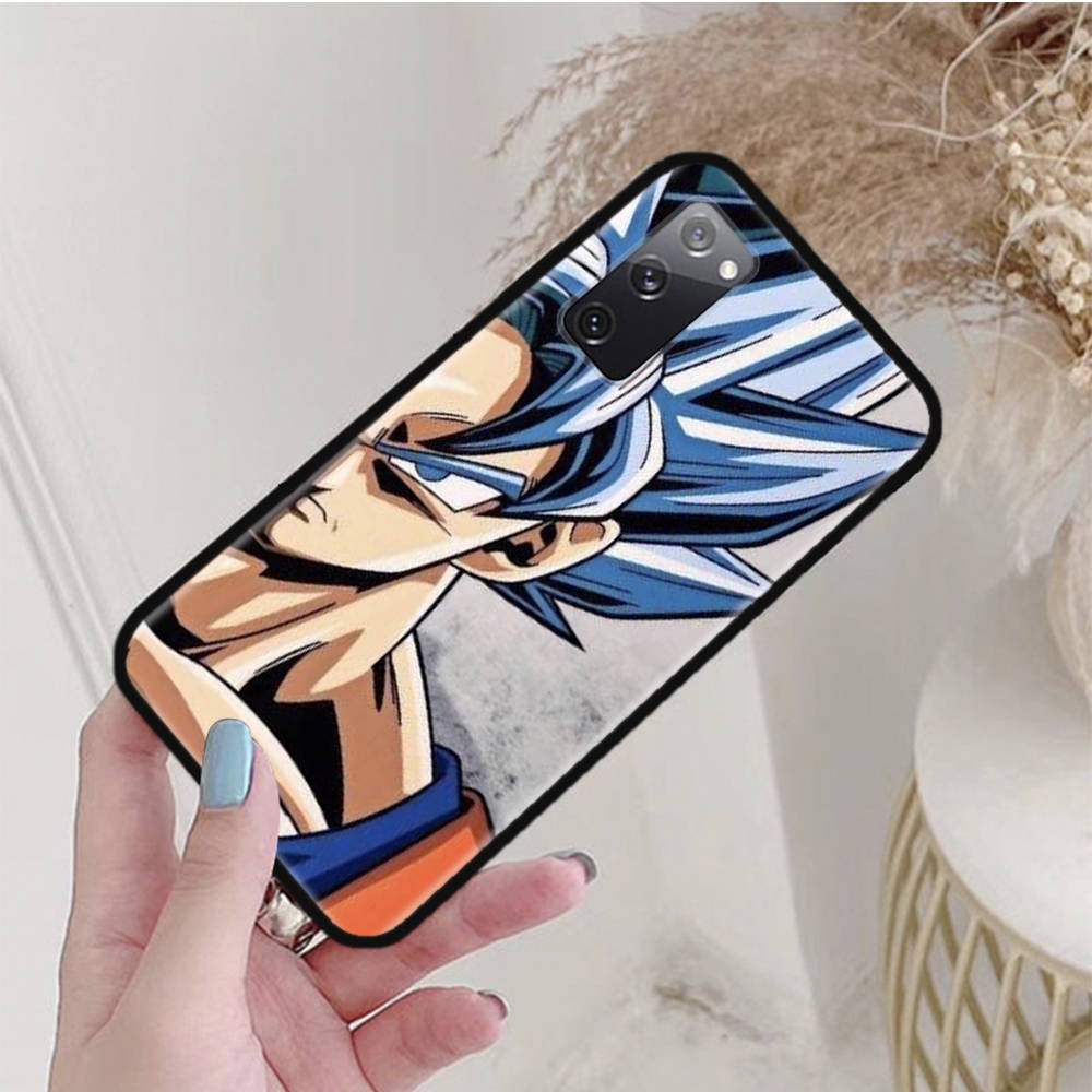 Black Case for Xiaomi Poco X6 X4 M5 M6 F5 F6 C65 C55 C50 C51 C40 Pro Redmi 14C A3X 13C 12C 11T 10A 9C Note 7 6 8A Plus W-86 Dragon Ball Super