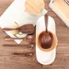 Black Walnut Large Coffee Stir Dessert Long Scoop Soup Spoons Kitchen Supplies Tableware Rice Scoop
