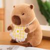 And Soft Cuddly Capybara Plush Doll Cozy Stuffed Animal Excellent Gift For Kids