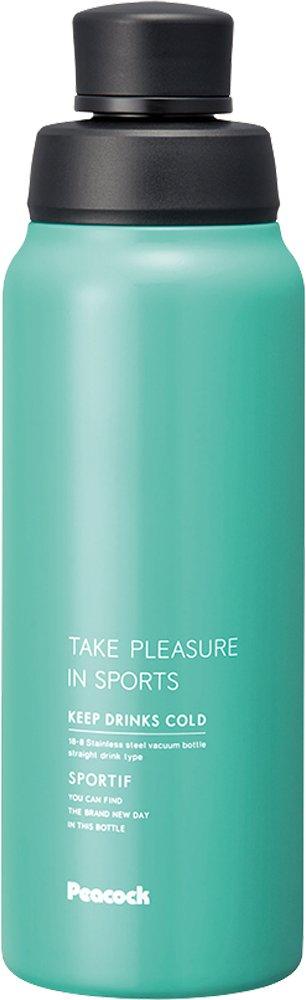 

Peacock Water Bottle Stainless Steel Bottle Straight Drink Mint Green 600ml GM AJD-61