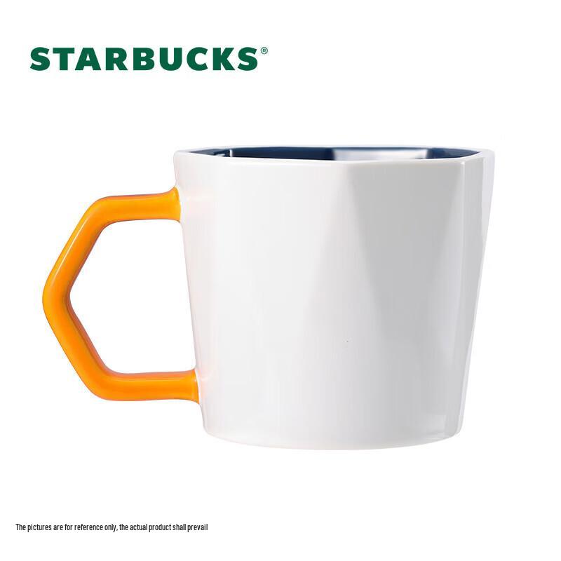 Starbucks Geometric Badge Mug, 395ml