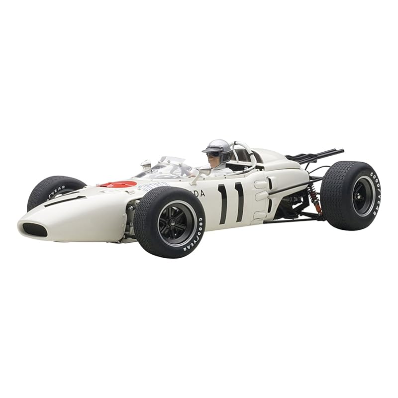 

AUTOart 1/18 Scale Honda RA272 F1 1965 #11 Mexican Grand Prix Winner (Includes Ritchie-Ginther Driver Figure)