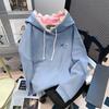 Sweatshirts à capuche élégants pour femmes Motif requin Vêtements d'extérieur Automne Vintage Décontracté Tous les styles Capuches Manteaux Mujer