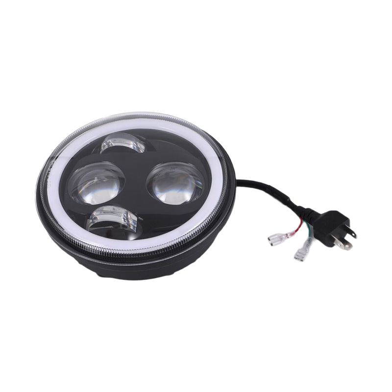 5-3/4 Inch Motorcycle Headlight LED Headlight For Sportster Iron 883 Dyna Street Bob NONE
