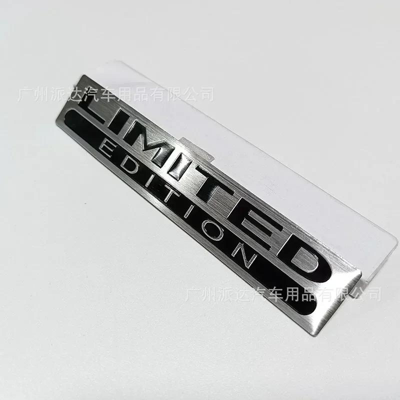 3D  Alloy Logo Letters Fender Emblem Badge Rear Trunk Sticker Decal Car Accessories