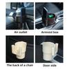 Car Cup Holder Door Side Seat Back Use Car Beverage Rack Air Outlet Multi-Function Water Cup Car Beverage Rack Stowing Tidying