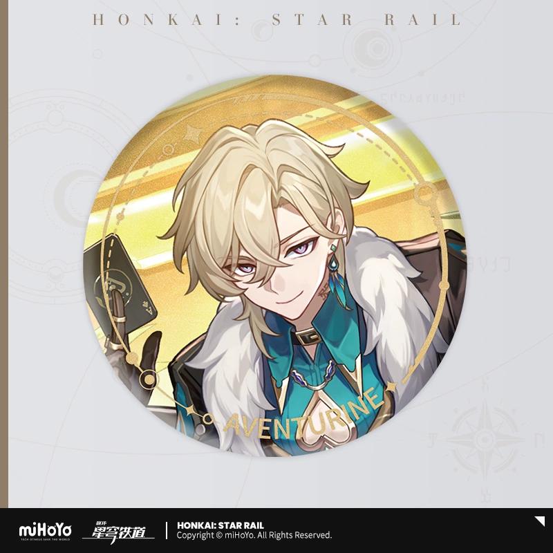 

Sunsyea Honkai Star Rail Official Merch miHoYo Original Authentic The Preservation Path Acrylic Stand Keychain Badge Aventurine