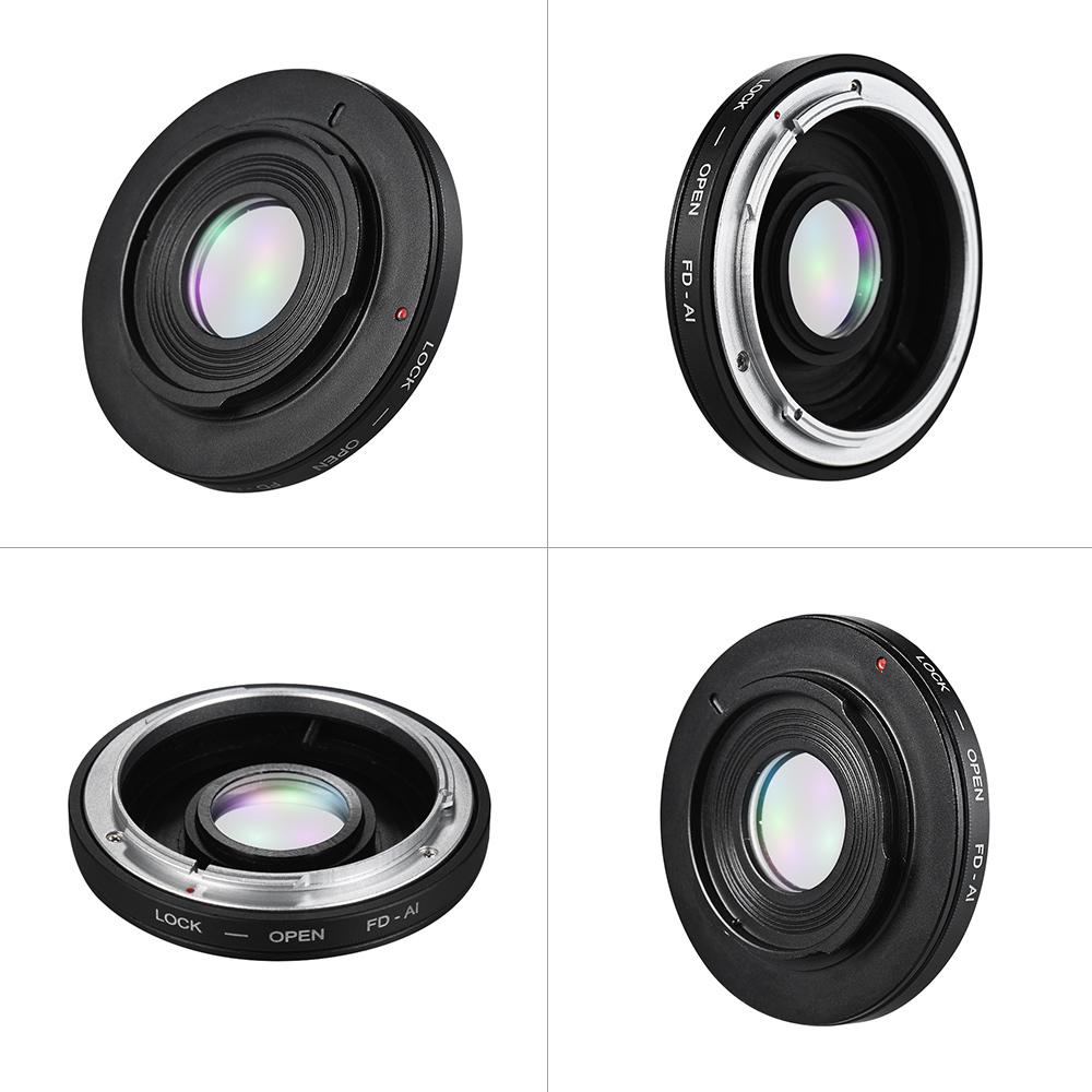 FD-AI Lens Mount Camera Lens Adapter Ring For Canon Fd Mount Lens For Nikon Ai F-mount Slr Camera Body For Macro Shooting FD AI