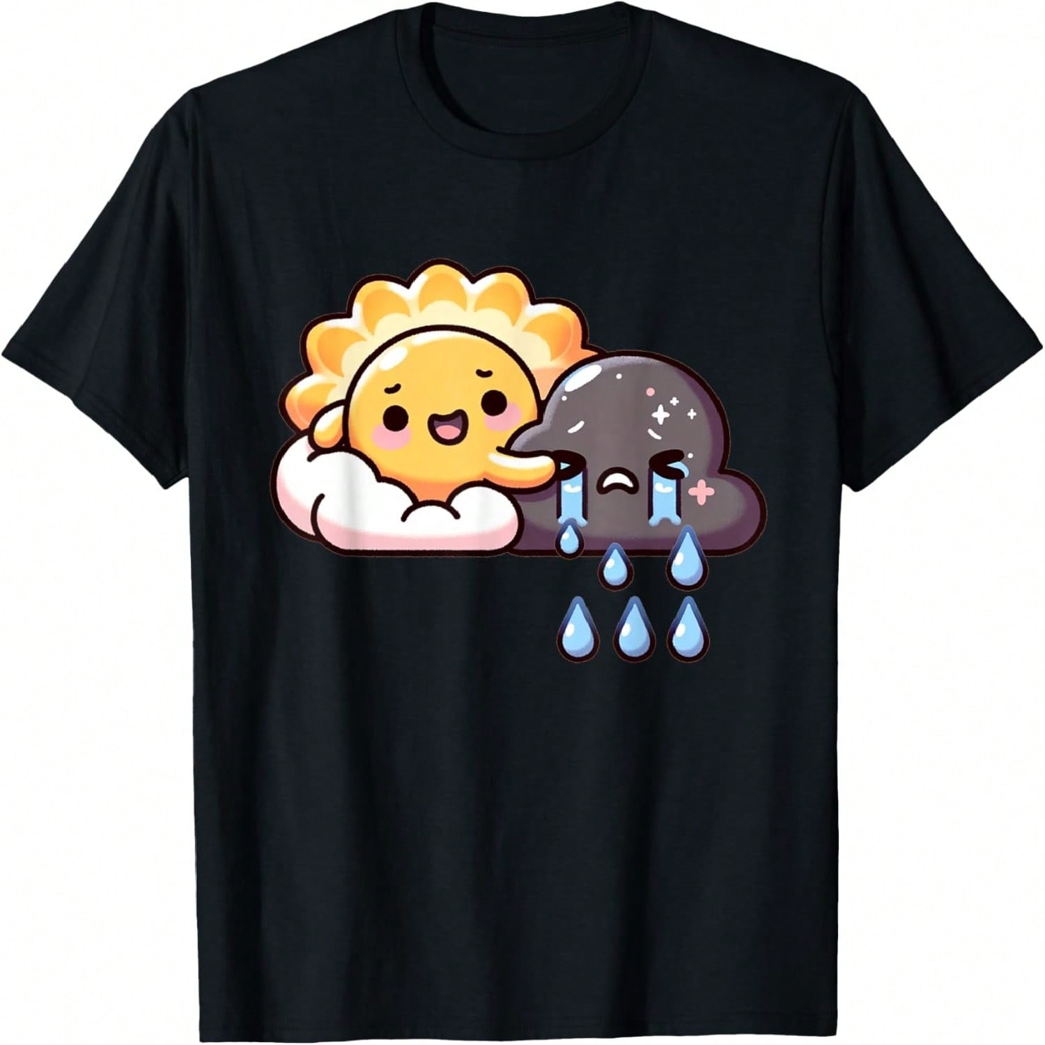 Kawaii Brown Bear Gift - Anime Grizzly Bear T-Shirt S разноцветный