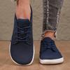 Womens Minimalist Walking Sneakers Shoes Wide Toe Barefoot Casual Wide Last Canvas Black Flat Board Shoes Breathable Mesh Shoes