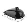 Durable Metal Black Motorized Bicycle 2L Fuel Gas Tank with Cap 80CC Cycling DIY Accessory