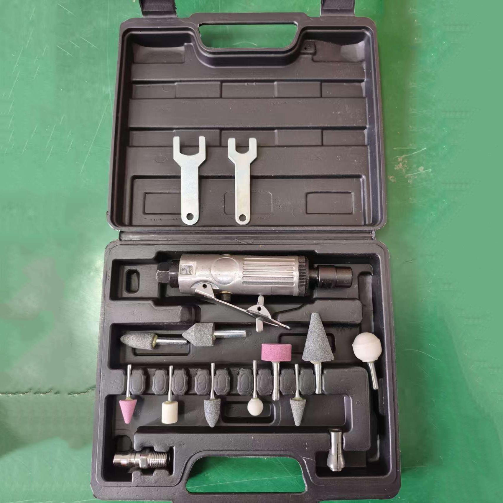 

Air Die Grinder, with 1/4 and 1/8 Collets Pneumatic Tool Grinding Tool Set Deburring Tool, for Grinding/Rust Removal/Polishing