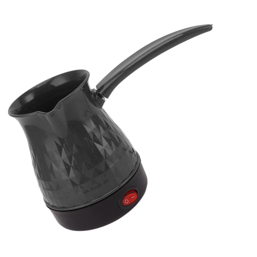500ML Electric Coffee Pot Fast Heating Dual Protection Portable Coffee Pot with Detachable Handle 600W