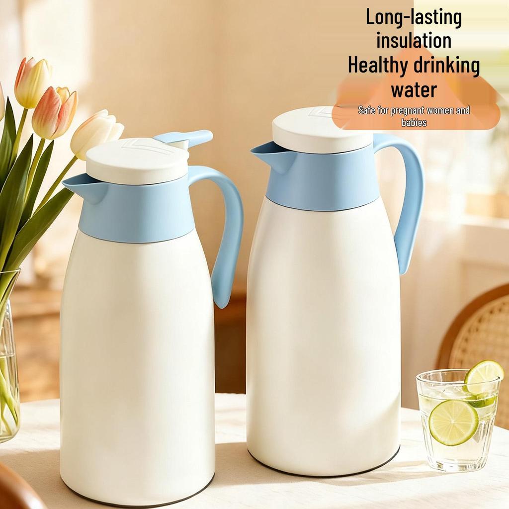 Large Capacity Insulated Glass Water Bottle for Home & Office