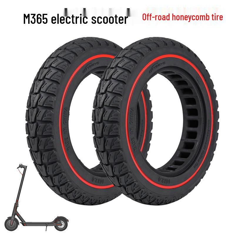 M365 Elektroroller Offroad Honeycomb 10x2.0" Explosionssicherer Reifen