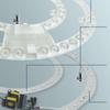 Round Led Module Ceiling Lights Durable Ceiling Lamp Magnet Fix Led Panel Light  Room Ceiling