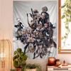 Mandala Wall Hanging Sheets Final Fantasy XIV Anime Game Colorful Tapestry Wall Hanging Bohemian Wall Tapestries