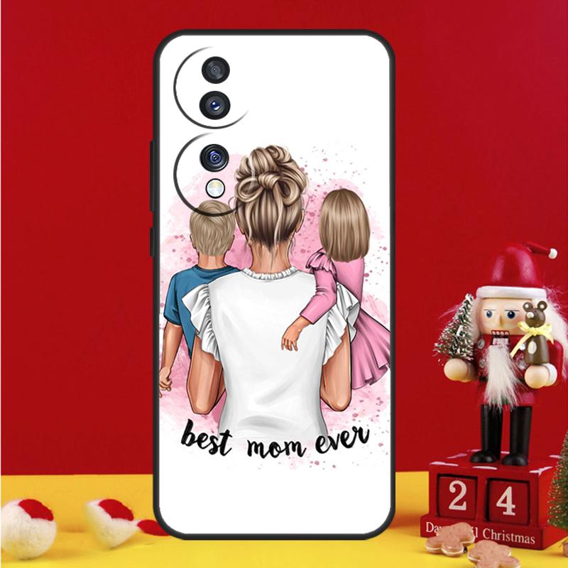Baby Mama Tochter Mädchen Sohn Papa Hülle für Honor Magic 5 6 7 8 Pro Honor 200 400 50 70 90 Lite X8b X8c X9a X9b X9c Win RT Cover
