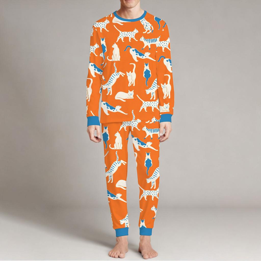 1116 Hot Sale New Christmas Loungewear Family Wear Parent-Child Pajama Printed Set on 1116