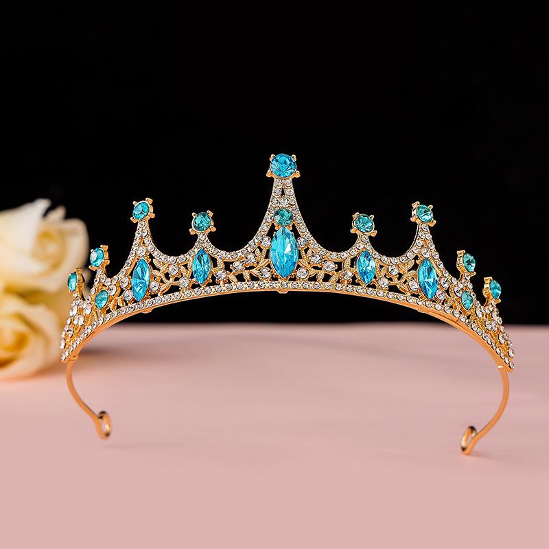 Bridal & Princess Headpiece Crown for Weddings & Birthdays, Suitable for Women and Children