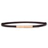 Ladies Genuine Leather Waist Belt With Tie Knot Decor For Casual Dress Wear