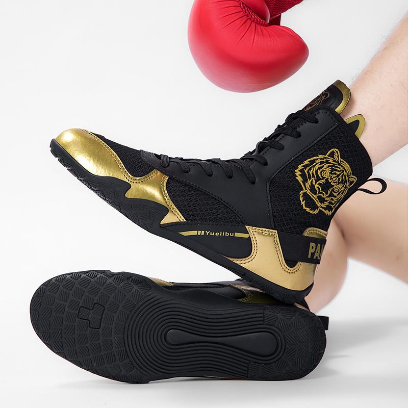 Męskie/damskie modne antypoślizgowe buty do walki bokserskiej męskie buty do jazdy konnej buty motocyklowe damskie buty do zawodów zapaśniczych