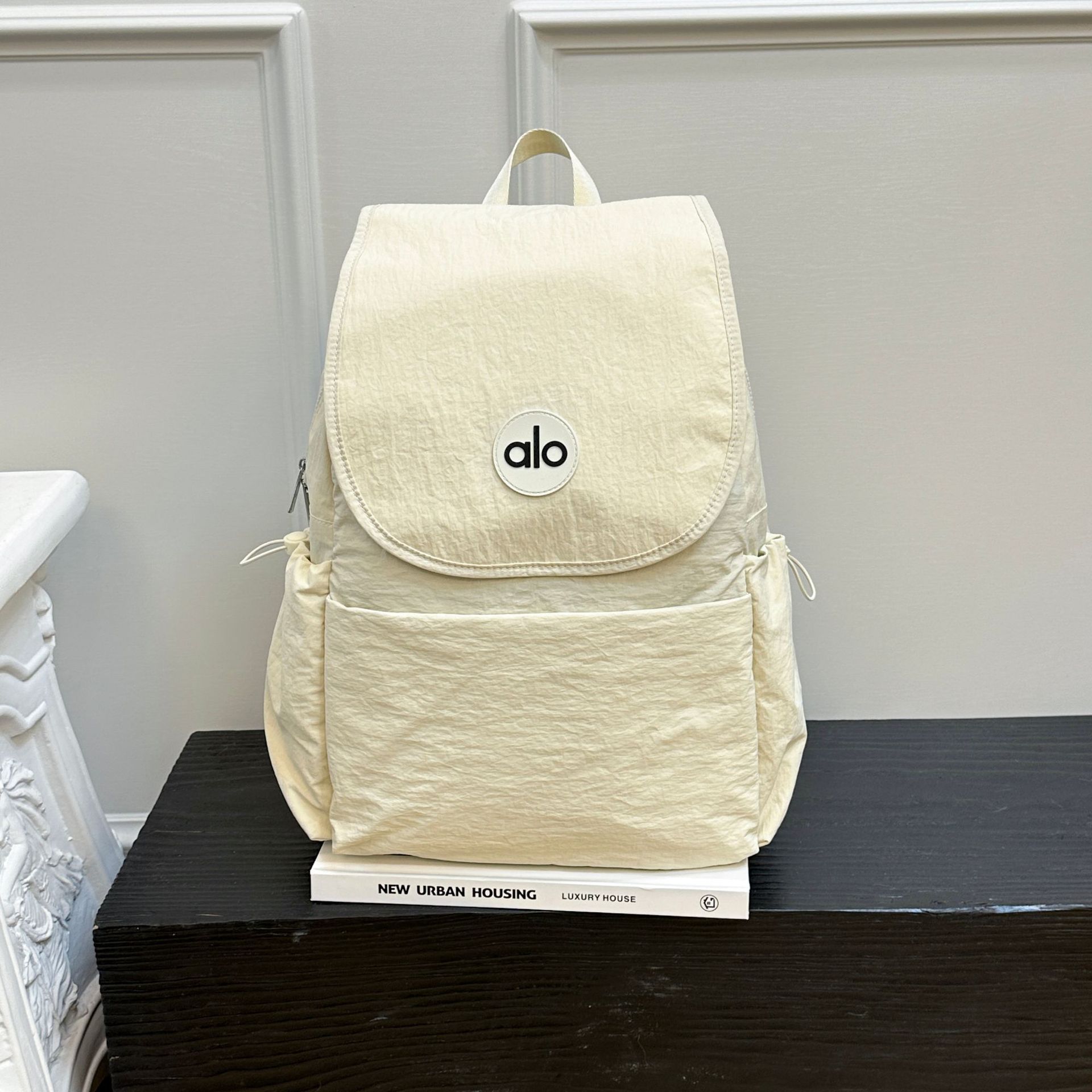 

Nylon Cloth Bag, Four Seasons Forest Series Ins, High Appearance, Fresh and Sweet Backpack, Lightweight Travel Backpack белый