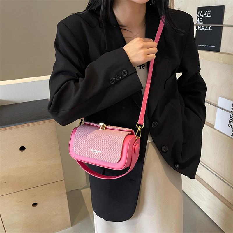 Modische kleine Umhängetasche aus Leder für Damen, Clutch mit verstellbarem Riemen, Hobo-Tasche mit Schnalle, Unterarmtasche für Reisen, Arbeit, Einkaufen