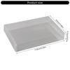 1 Set Transparent PET Plastic Case Game Card Box for Game Cartridges Dustproof and Water Resistant Storage Sleeve