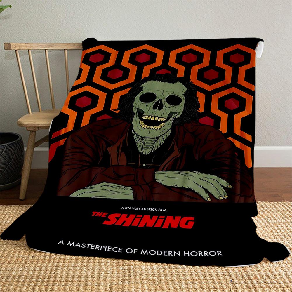 1 Stück The Shining Outdoor Flanelldecke Weicher Plüsch Dekor für Picknicks, Camping, Schlafzimmer, Spielzimmer oder Mittagspause, Perfektes Geschenk