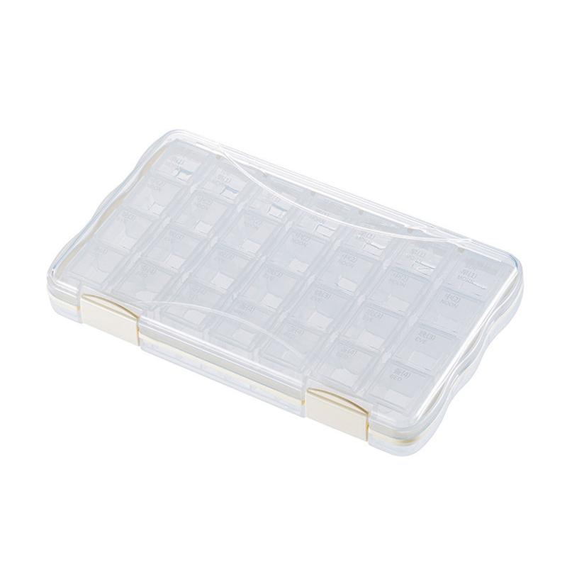 Pill Medicine Box Holder 21/28 Grids Weekly Storage Organizer Container Case for Outdoor Traveling Camping Portable