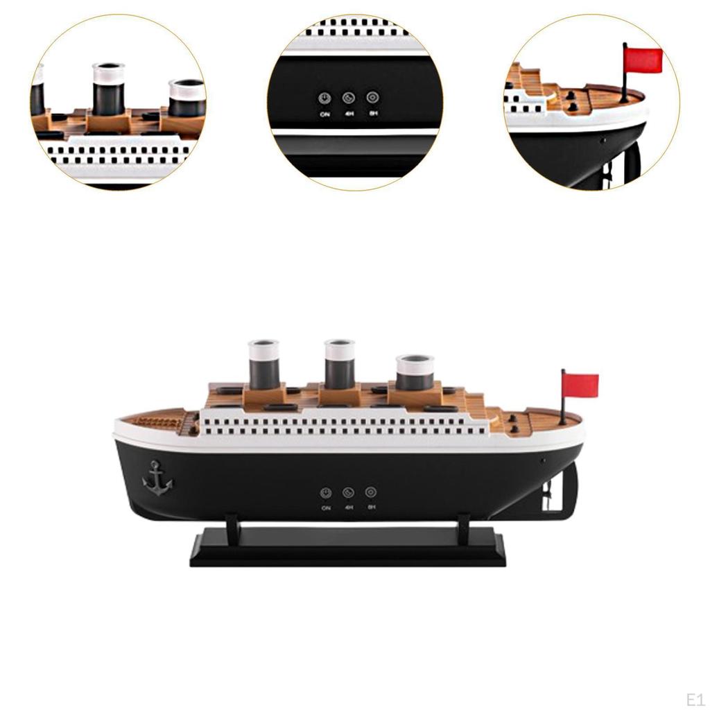 Retro Ship Aroma Oil Diffuser Birthday Gift for Hotel Fitness Room Bathroom