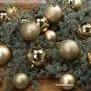 Festive 6CM Gold & 8CM Silver Christmas Balls - Shiny & Matte Hanging Tree Ornaments