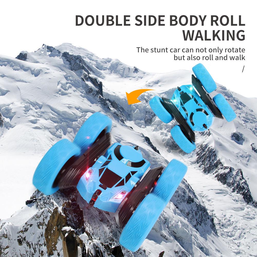RC Stunt Car Children Double Sided Flip 2.4G Remote Control 360 Deree Rotation Off Road Drift RC Car Gifts For Kids Adults Boys