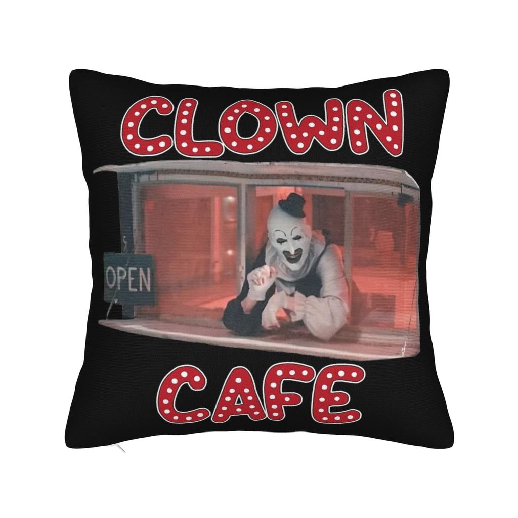 Terrifier Horror Movie Pillowcase Soft Polyester Cushion Cover Gift  Pillow Case Cover Home Zipper 45X45cm