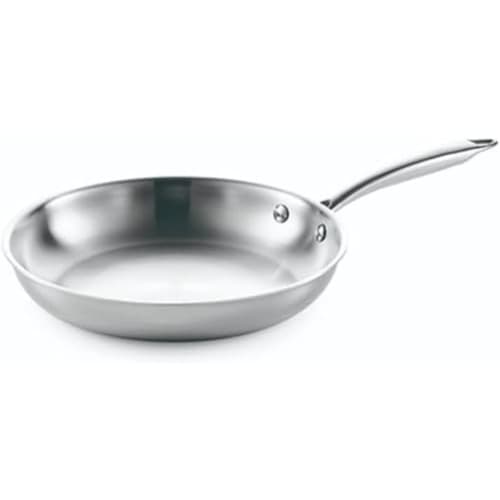 GrnArt Stainless Steel Frying Pan, Non-Stick Frying Pan, Cookware, Non-Stick, Highly Durable, Lightweight, Dishwasher Safe, Easy to Clean, Free of Har