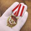 Soviet Badge, Soviet Emblem, Badge, Red Star, Hero, National Honor Emblem Medal, Jewelry, Hat Emblem, Red Flag Brooch