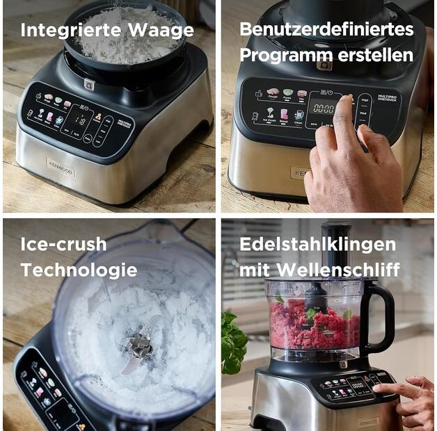 Food Processor Kenwood FDM73.480SS Multipro One Touch Compact (0W22011079)