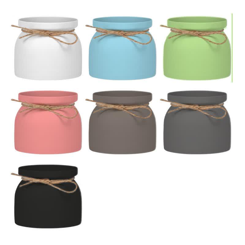 Ying Tang Plastic Decorative Flower Pot