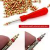 Portable Tire Valve Core Remover Installer Tool Removal Tool Bike Bicycle Car Motorcycle Tire Repair Tools Wrench Screwdriver