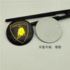 Wheel Decoration and Labeling Stickers 1pc Wheel Hub Modification Calf Modification Steering For Lamborghini Logo Accessory