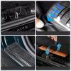 For AITO M9 2025 2026 Car threshold Rear Bumper Boot Guard Cover Trunk Plate Trim Protector Decoration Accessories Sticker