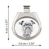 Griffon Bruxellois, Brussels Griffon – Dog necklace, personalized pendant with a photo | Art-Dog
