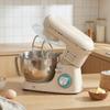 Stand Mixer, 1300 W, 4.5 L, Dough Hook, Stainless Steel Bowl, 6 Speeds and Pulse, Beige