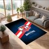 Sydney Roosters Kristall-Samt-Teppich Weich Anti?Rutschfeste Fußmatte Bequemer Wohnzimmer Schlafzimmer Dekor Teppich